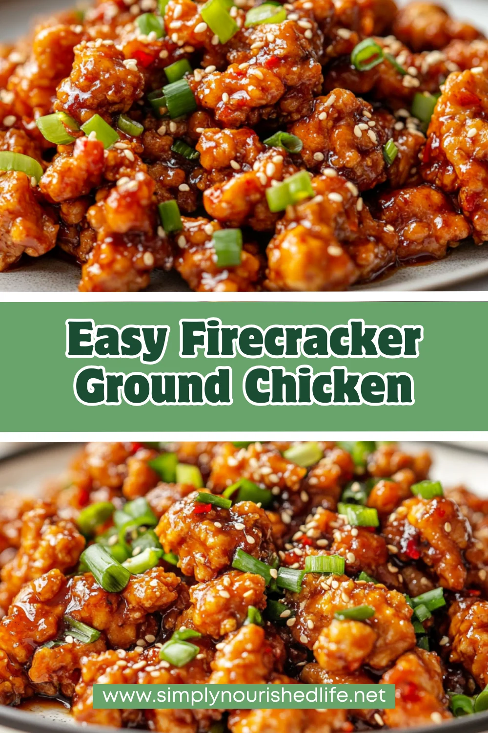 Firecracker Ground Chicken