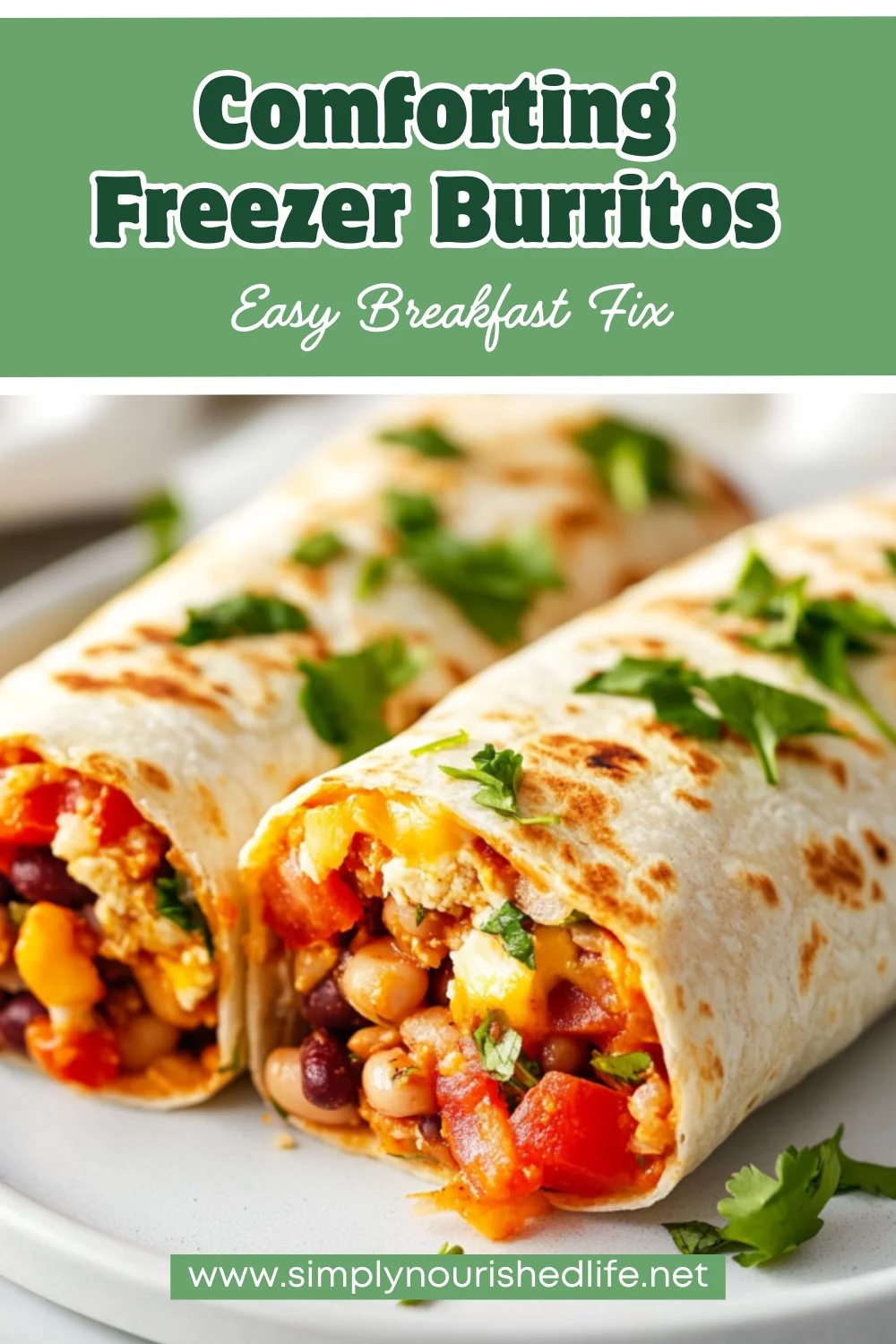 Healthy And Easy Freezer Burritos Perfect For Meal Prep 1 Freezer Burritos