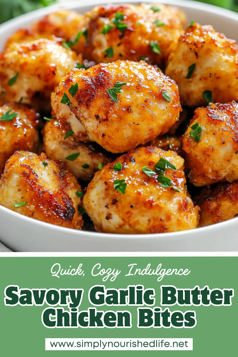 Garlic Butter Chicken Bites: 15-Minute One-Pan Recipe 1 Garlic Butter Chicken Bites