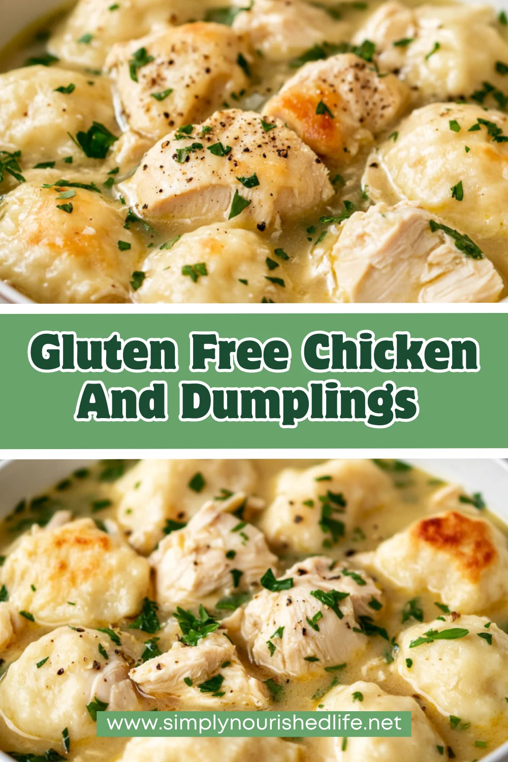 Gluten Free Chicken And Dumplings: Comfort Food Made Healthy 1 Gluten Free Chicken And Dumplings