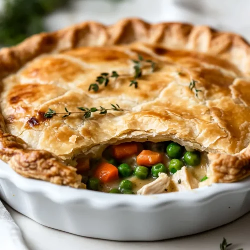 Gluten Free Chicken Pot Pie: Creamy, Delicious, And Nutritious 2 Golden Gluten Free Chicken Pot Pie Filled With Chicken And Vegetables, Served On A White Plate