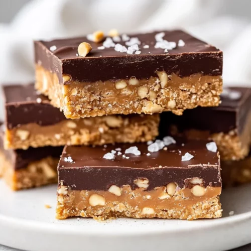Gluten-Free Protein Bars: Quick, Healthy, And Delicious Recipe 2 Gluten-Free Protein Bars Topped With Dark Chocolate On A White Plate, Garnished With Crushed Nuts And Sea Salt