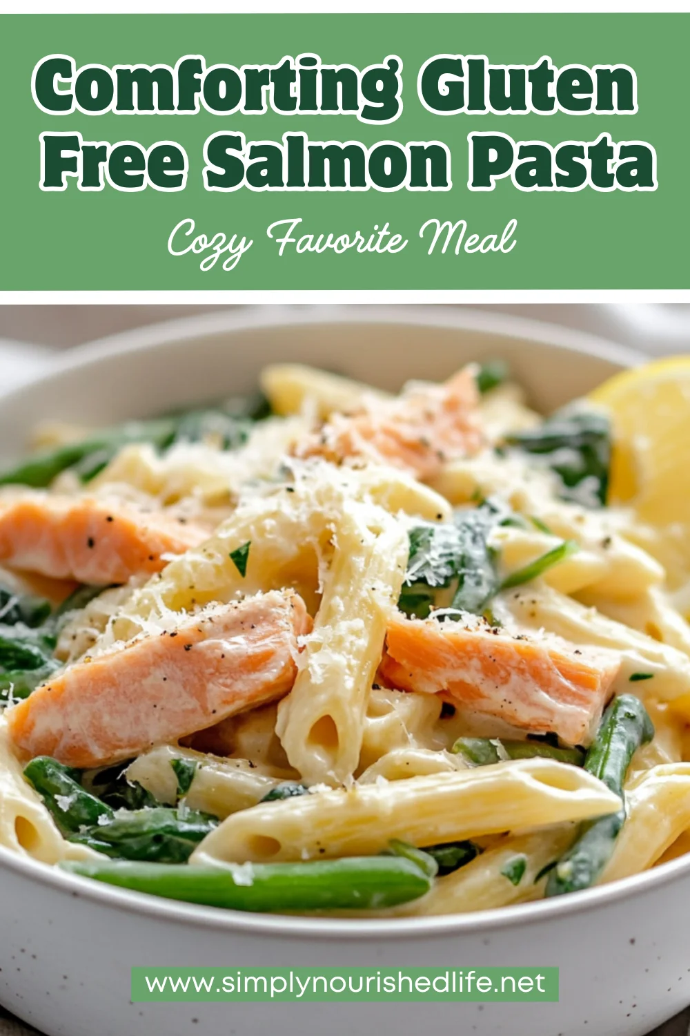 Gluten-Free Salmon Pasta