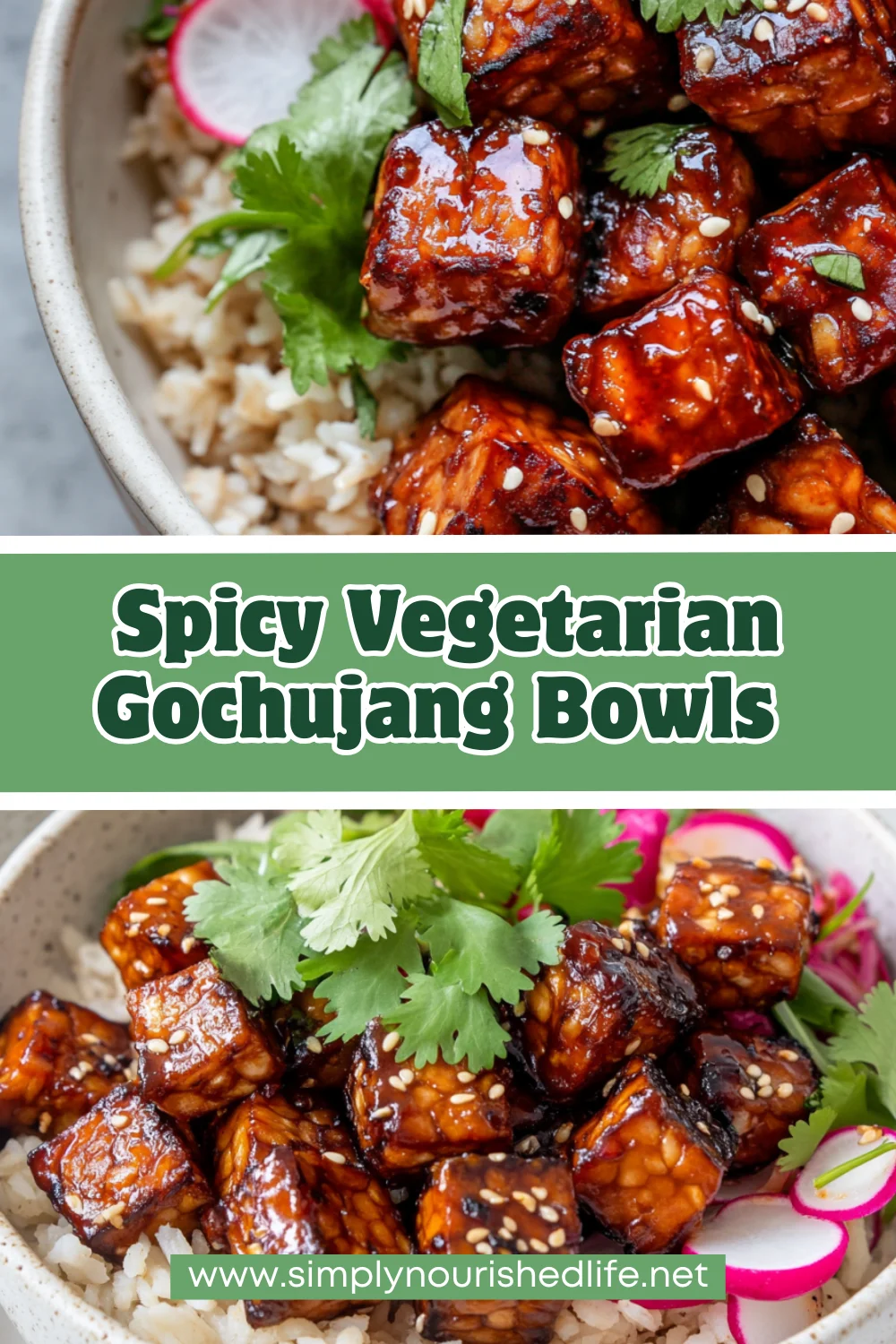 Gochujang Tempeh Bowls