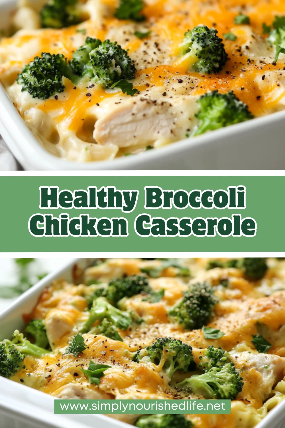 Healthy Broccoli Chicken Casserole