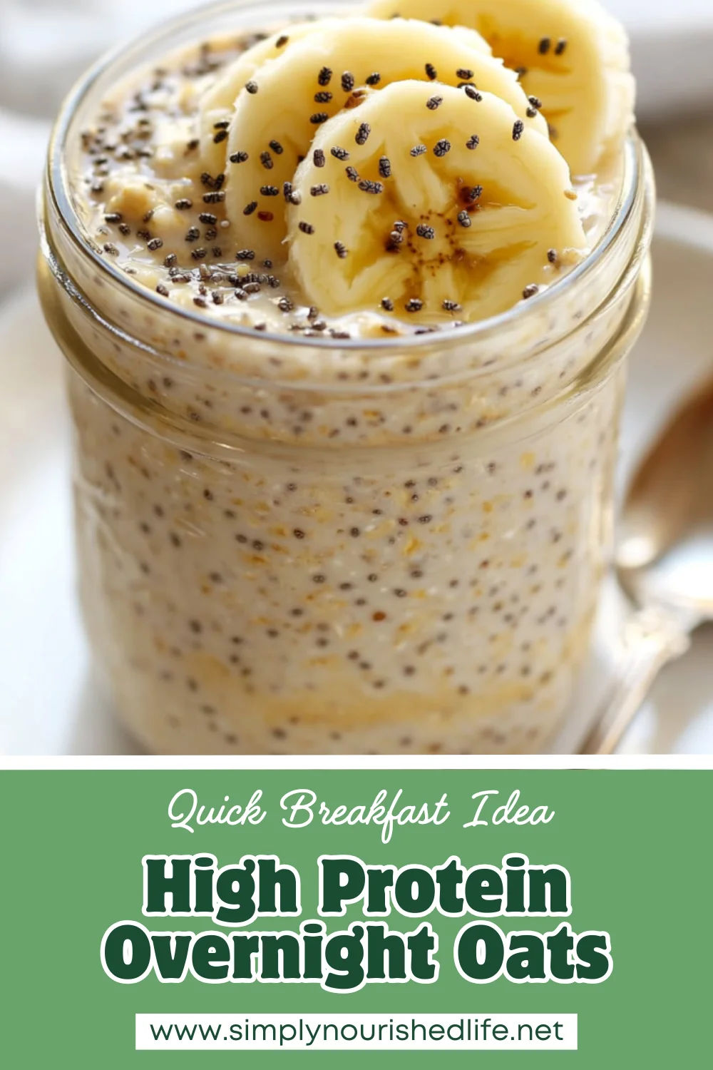 High-Protein Overnight Oats: Nutritious, Easy, And Delicious 1 High-Protein Overnight Oats