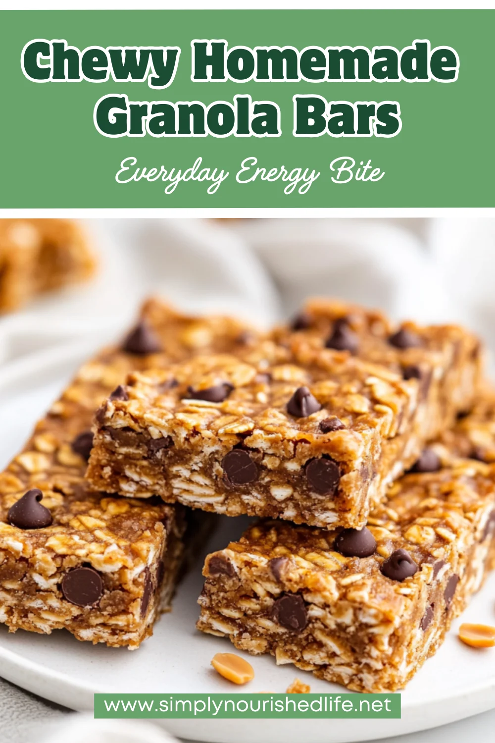 Healthy Homemade Granola Bars Packed With Peanut Butter And Chocolate 1 Homemade Granola Bars