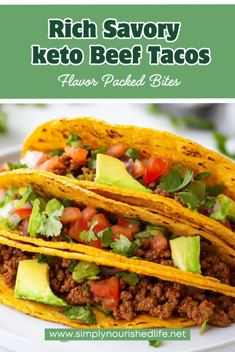 Delicious Keto Beef Tacos With Baked Cheese Shells 1 Keto Beef Tacos