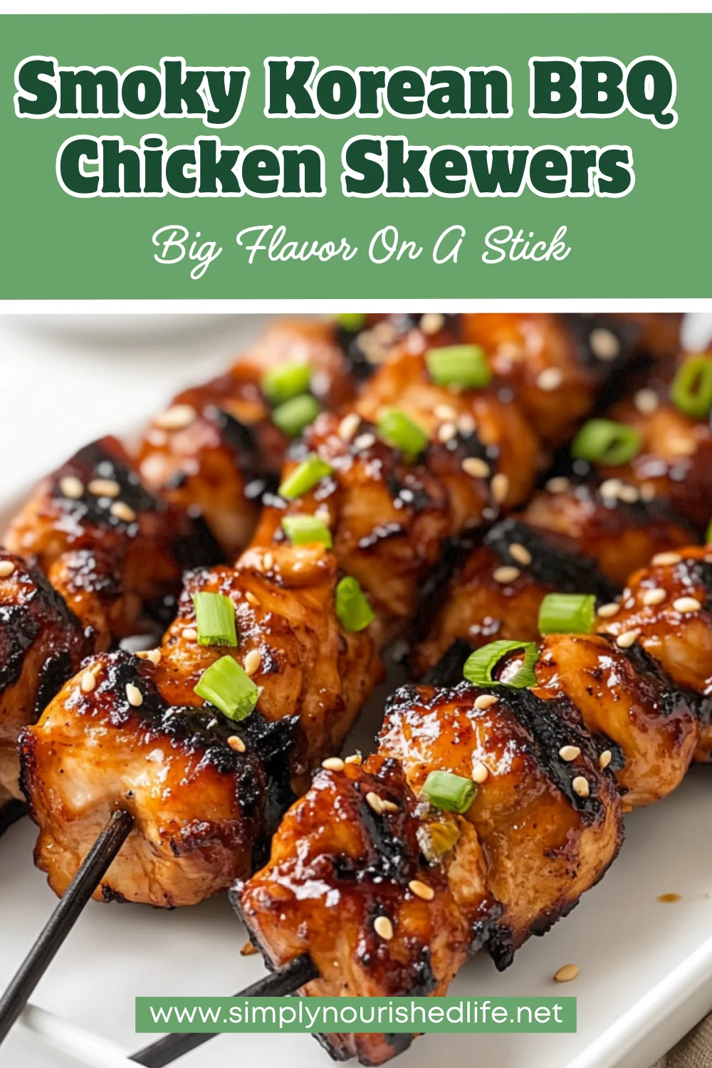 Korean Bbq Chicken Skewers – Easy, Healthy, And Delicious 1 Korean Bbq Chicken Skewers