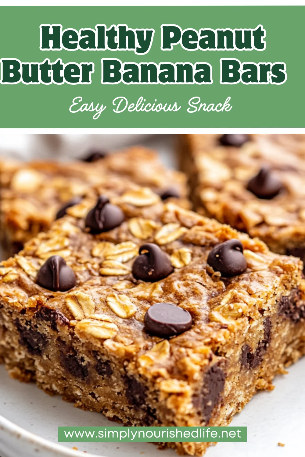 Peanut Butter Banana Bars