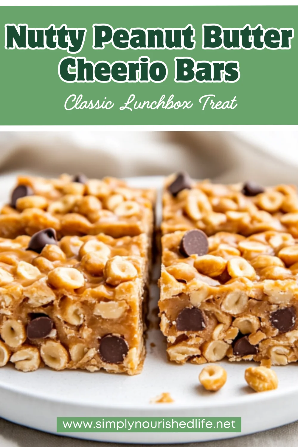 Peanut Butter Cheerio Bars