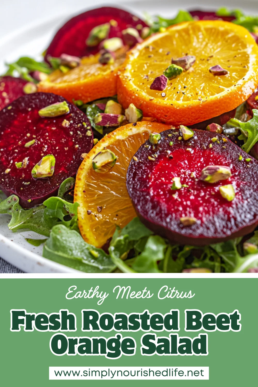 Roasted Beet Orange Salad