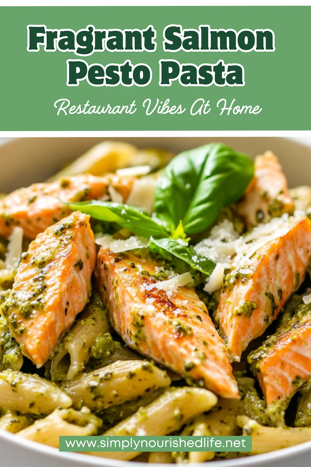 Salmon Pesto Pasta
