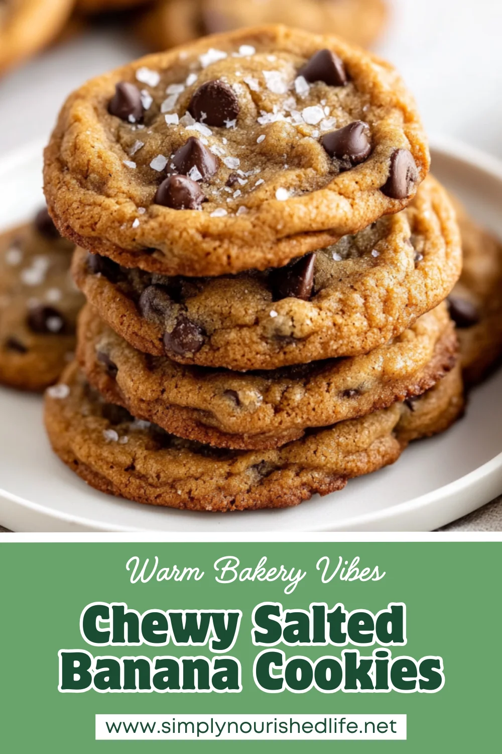 Salted Banana Cookies