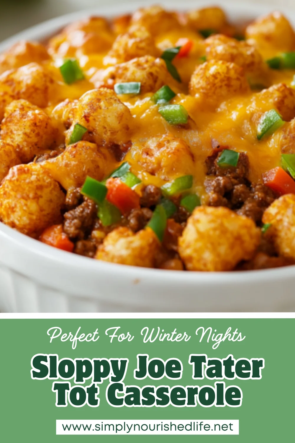 The Best Sloppy Joe Tater Tot Casserole Recipe For A Healthy Comfort Meal 1 Sloppy Joe Tater Tot Casserole