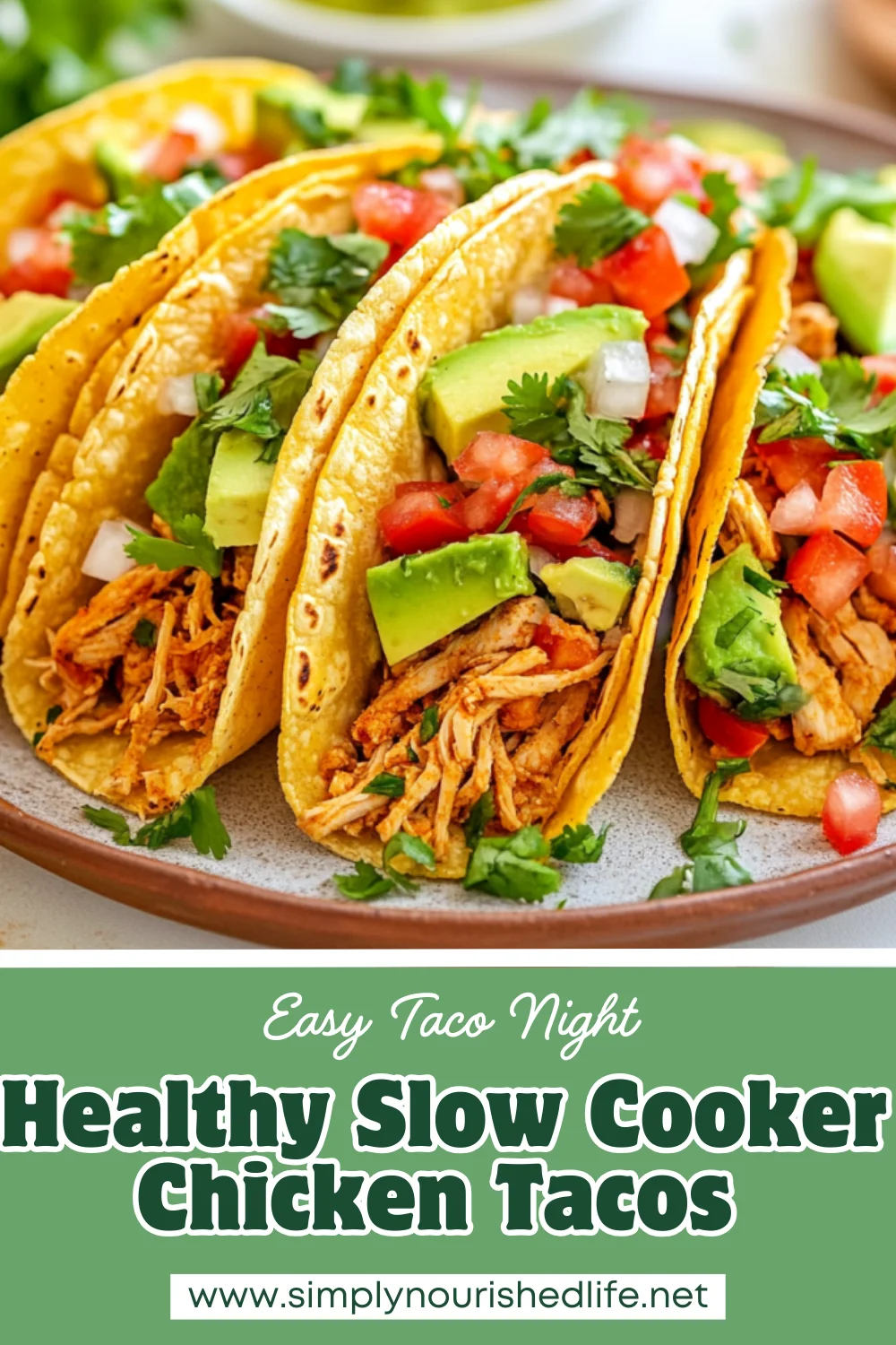 Slow Cooker Chicken Tacos