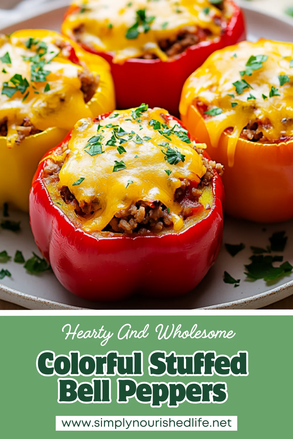 Healthy Stuffed Bell Peppers Recipe Packed With Flavor And Protein 1 Stuffed Bell Peppers