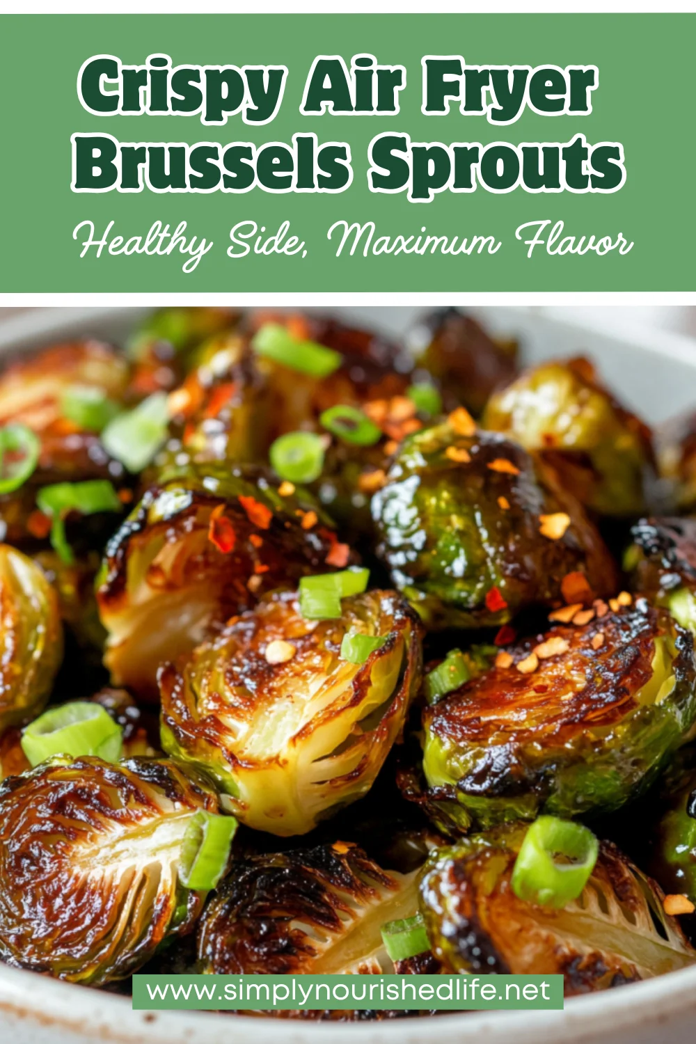 Crispy Air Fryer Brussels Sprouts With Sweet And Spicy Glaze 1 Air Fryer Brussels Sprouts