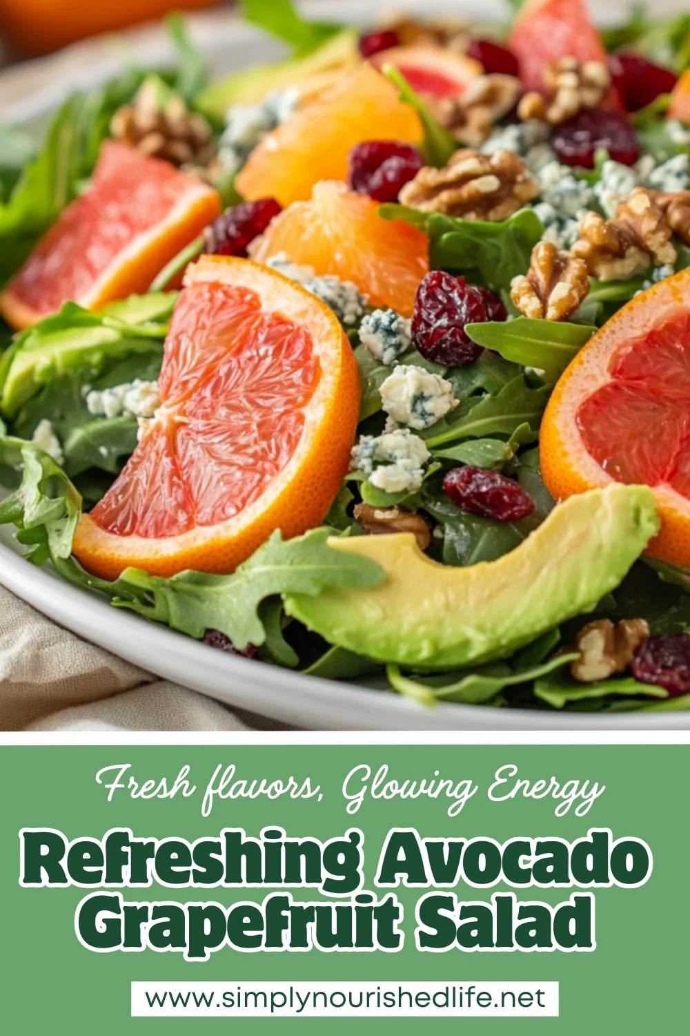Avocado Grapefruit Salad: A Fresh And Healthy Delight 1 Avocado Grapefruit Salad