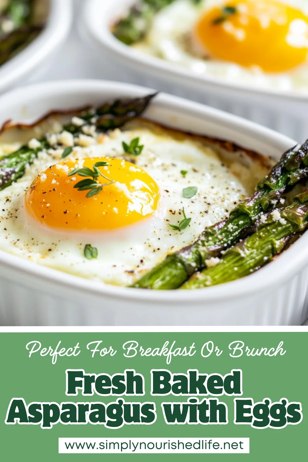Baked Asparagus With Eggs