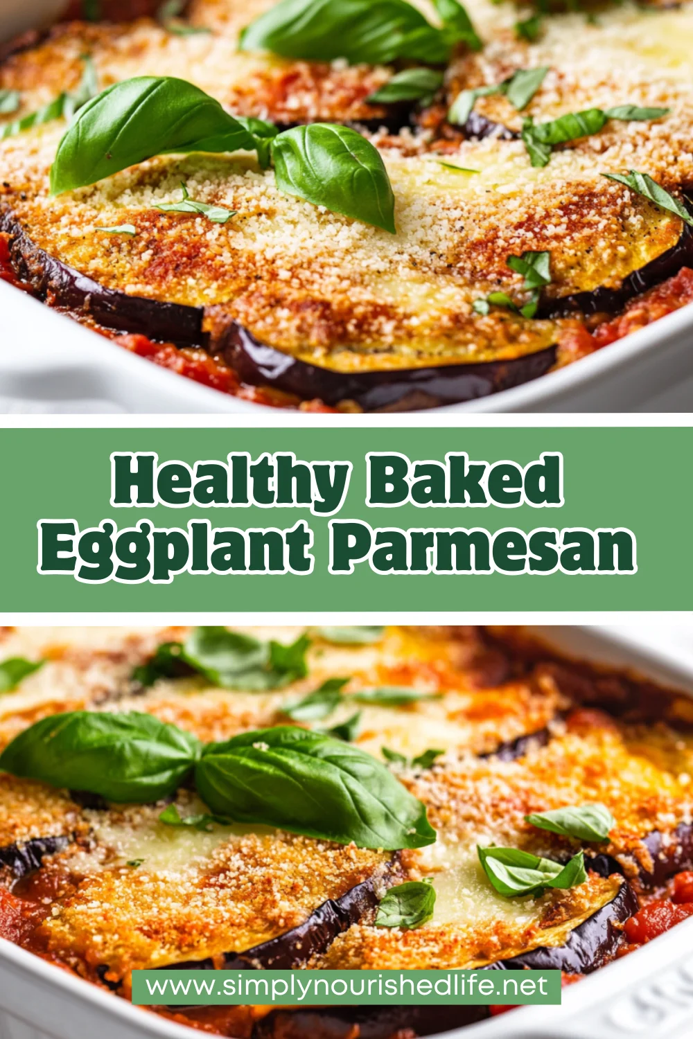 Baked Eggplant Parmesan