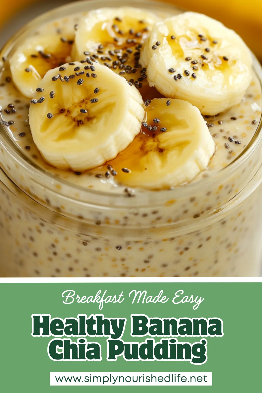 Banana Chia Pudding: A Nutritious And Easy Breakfast Recipe 1 Banana Chia Pudding