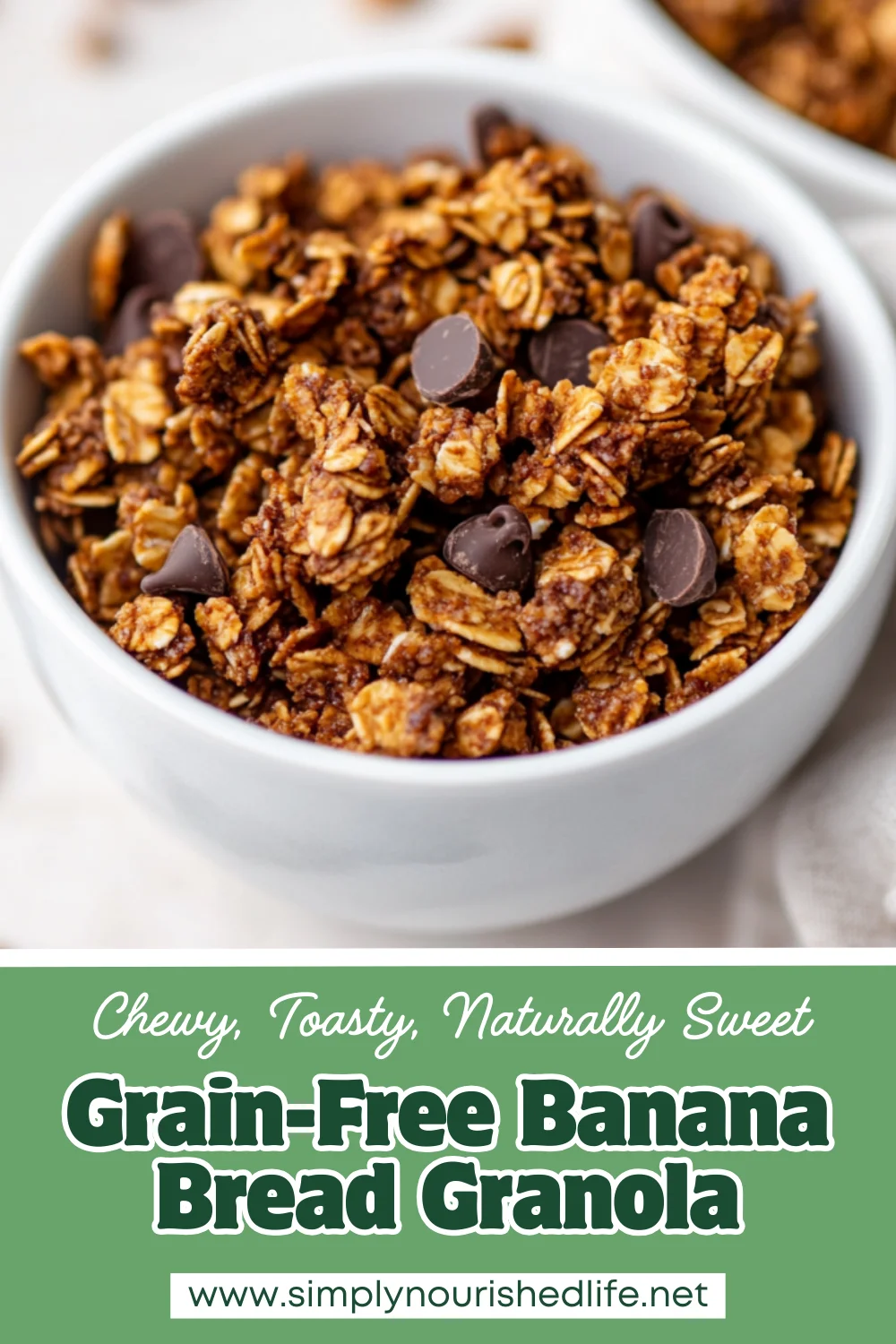 Chewy Grain-Free Banana Bread Granola: A Healthy And Delicious Snack 1 Chewy Grain-Free Banana Bread Granola