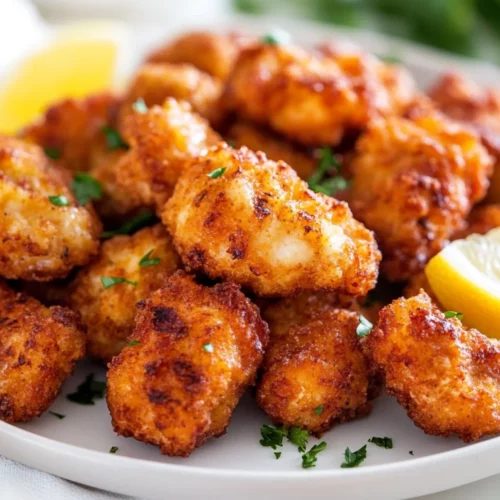 Chick-Fil-A Grilled Nuggets Copycat: Healthy, Protein-Packed Recipe 2 Chick-Fil-A Grilled Nuggets Copycat On A White Plate Garnished With Fresh Parsley And Lemon Wedges