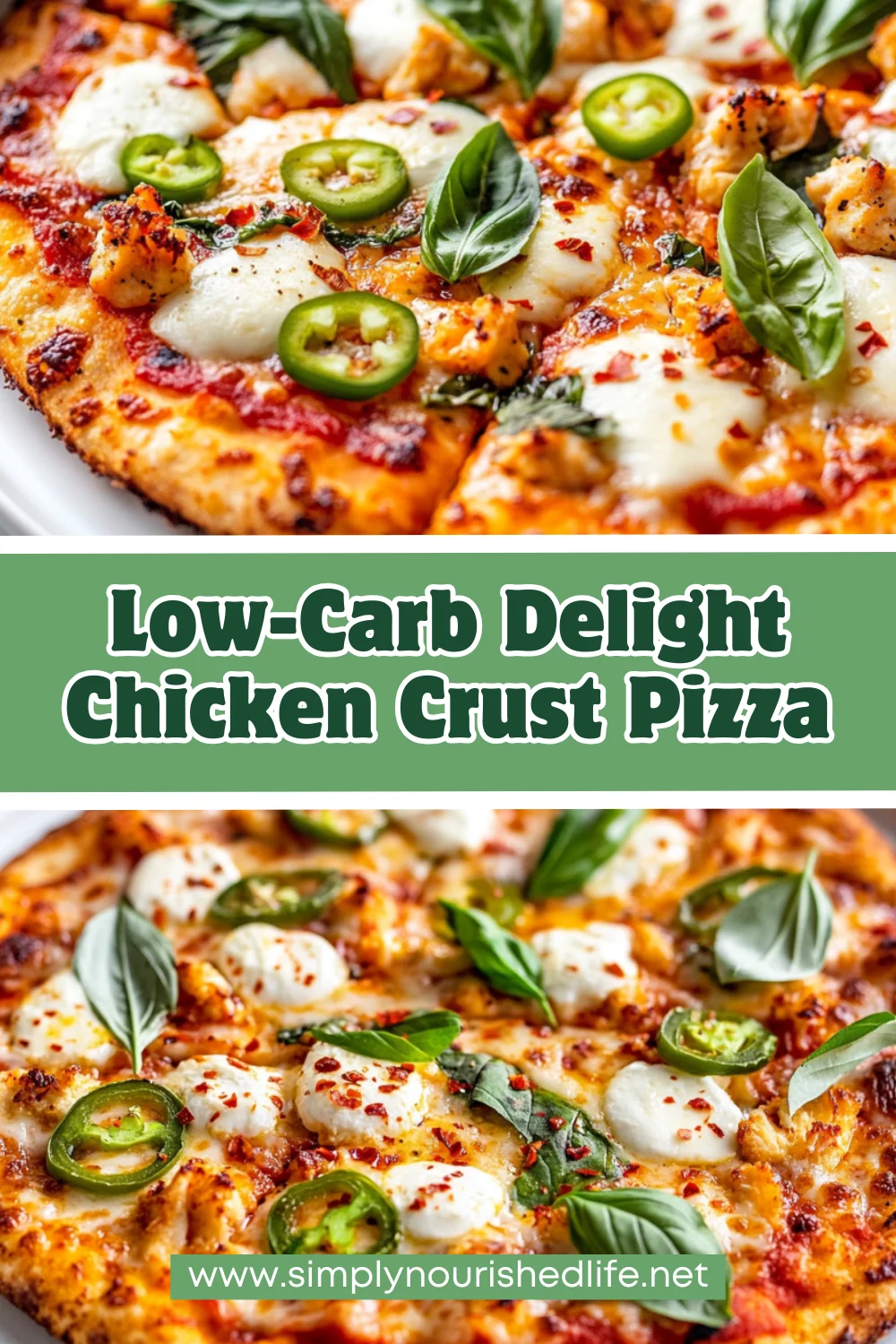 Chicken Crust Pizza