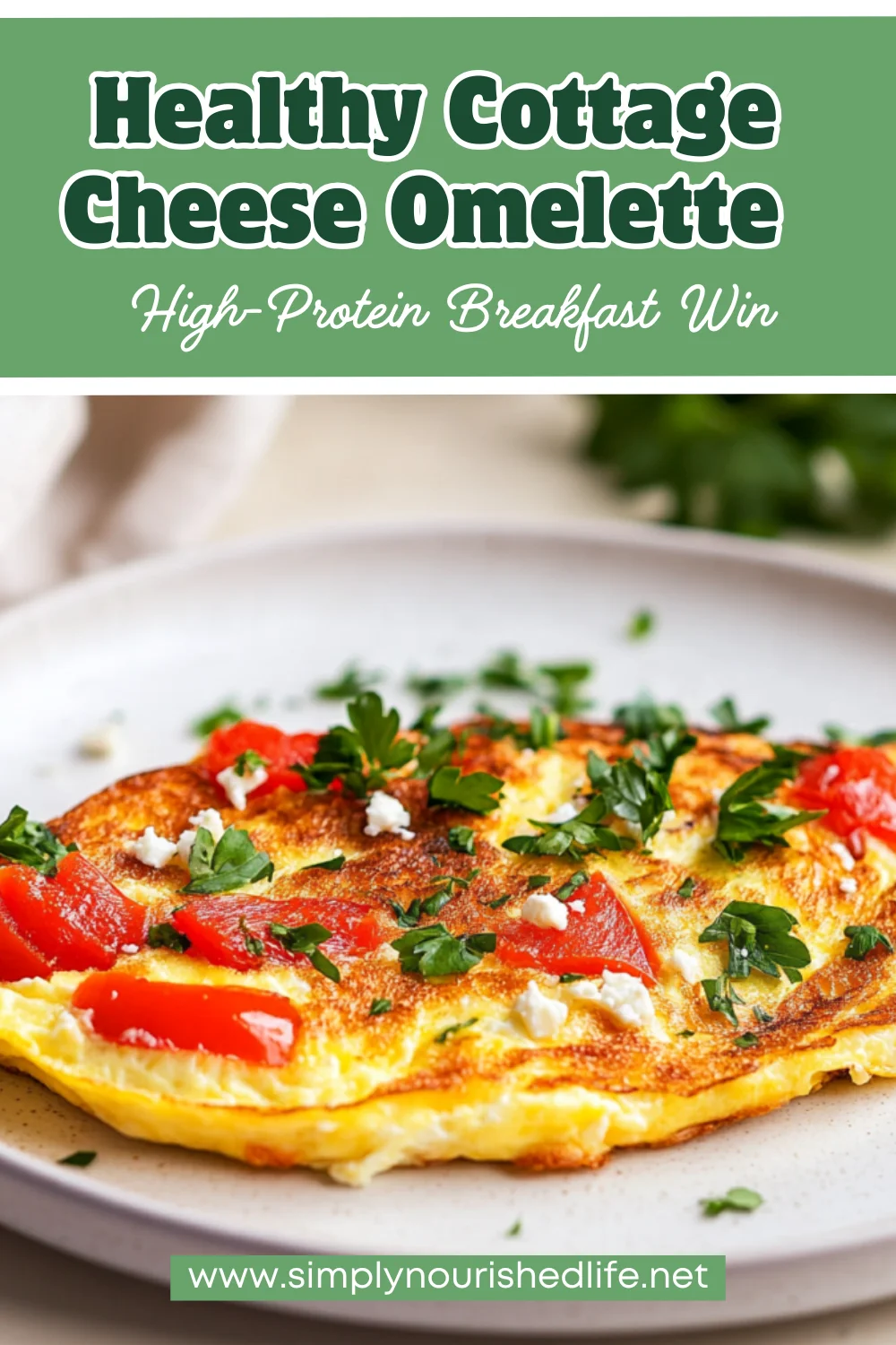 Cottage Cheese Omelette: Fluffy, Healthy, And Delicious 1 Cottage Cheese Omelette