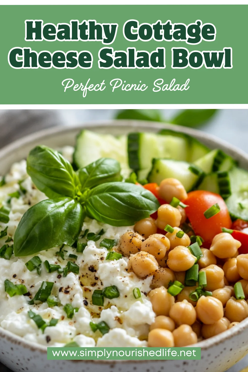 Cottage Cheese Salad Bowl