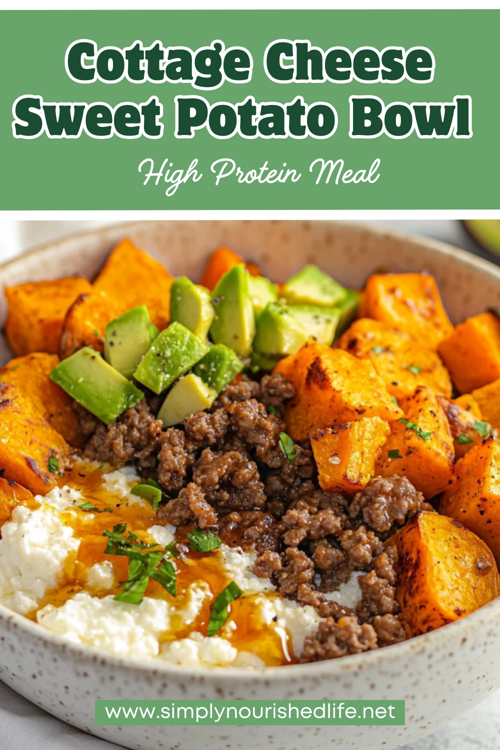 Cottage Cheese Sweet Potato Bowl – A Nutritious, Flavorful Dinner 1 Cottage Cheese Sweet Potato Bowl