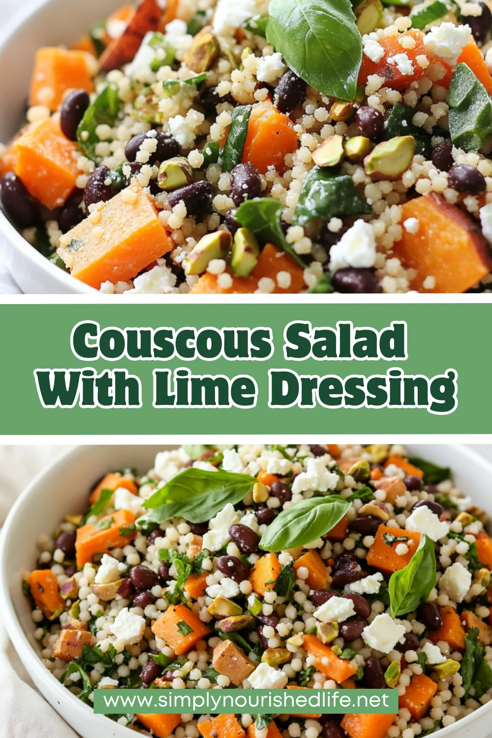Couscous Salad With Lime Dressing - Healthy &Amp; Flavorful Recipe 1 Couscous Salad With Lime Dressing