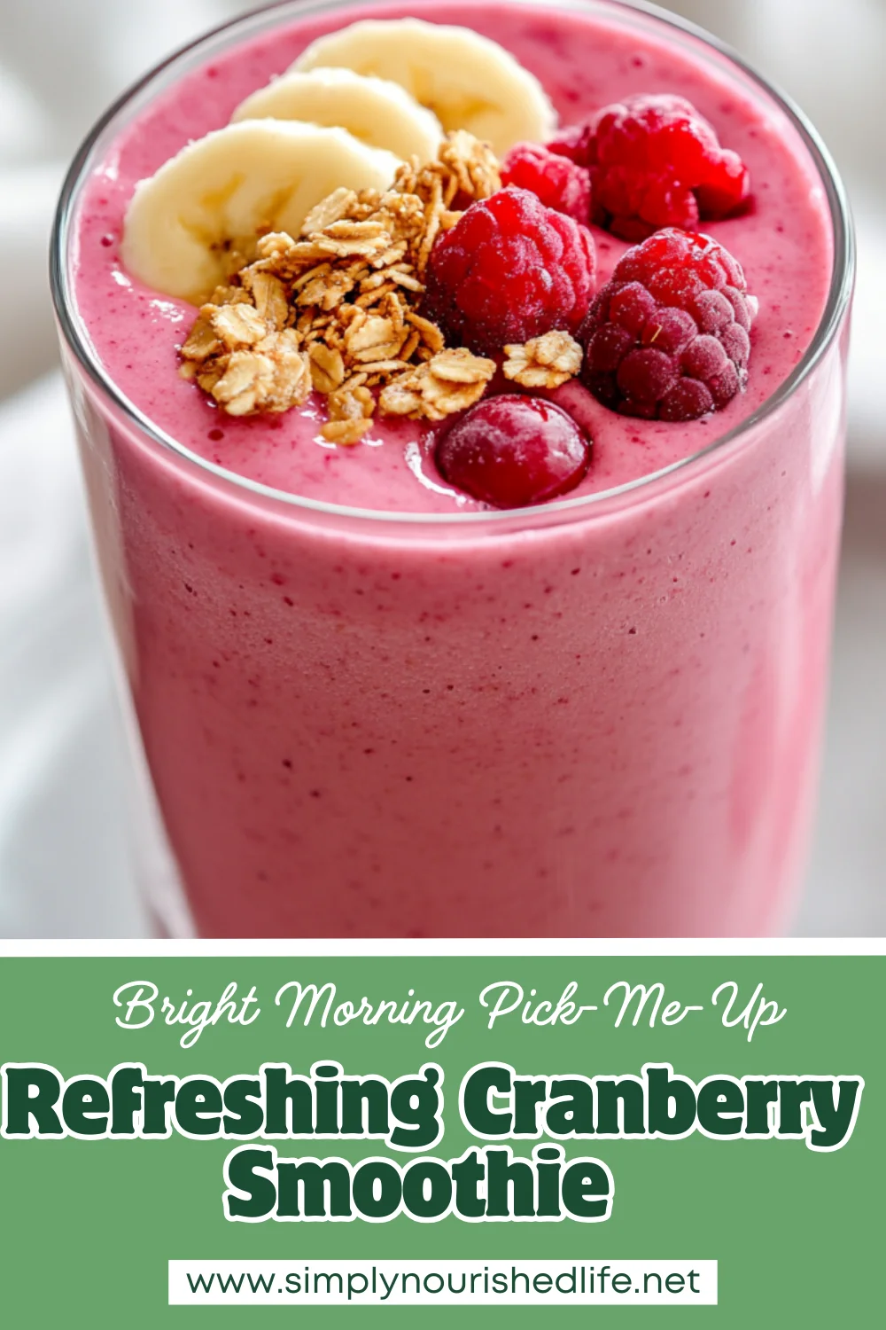 Cranberry Smoothie