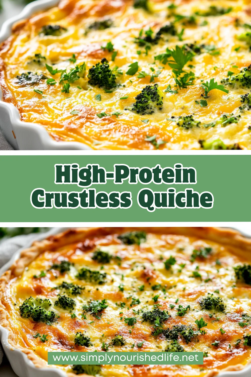 The Best Crustless Quiche Recipe For A Healthy, Easy Breakfast 1 Crustless Quiche