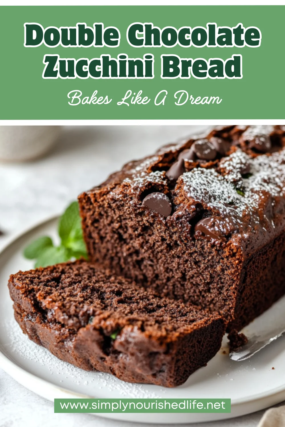 Double Chocolate Zucchini Bread: Rich, Moist And Healthy Delight 1 Double Chocolate Zucchini Bread