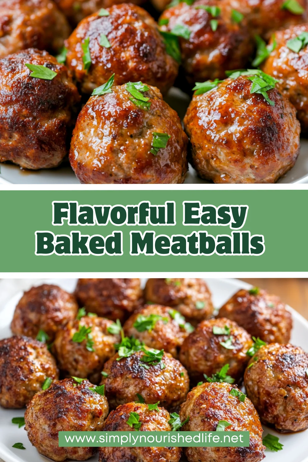Easy Baked Meatballs