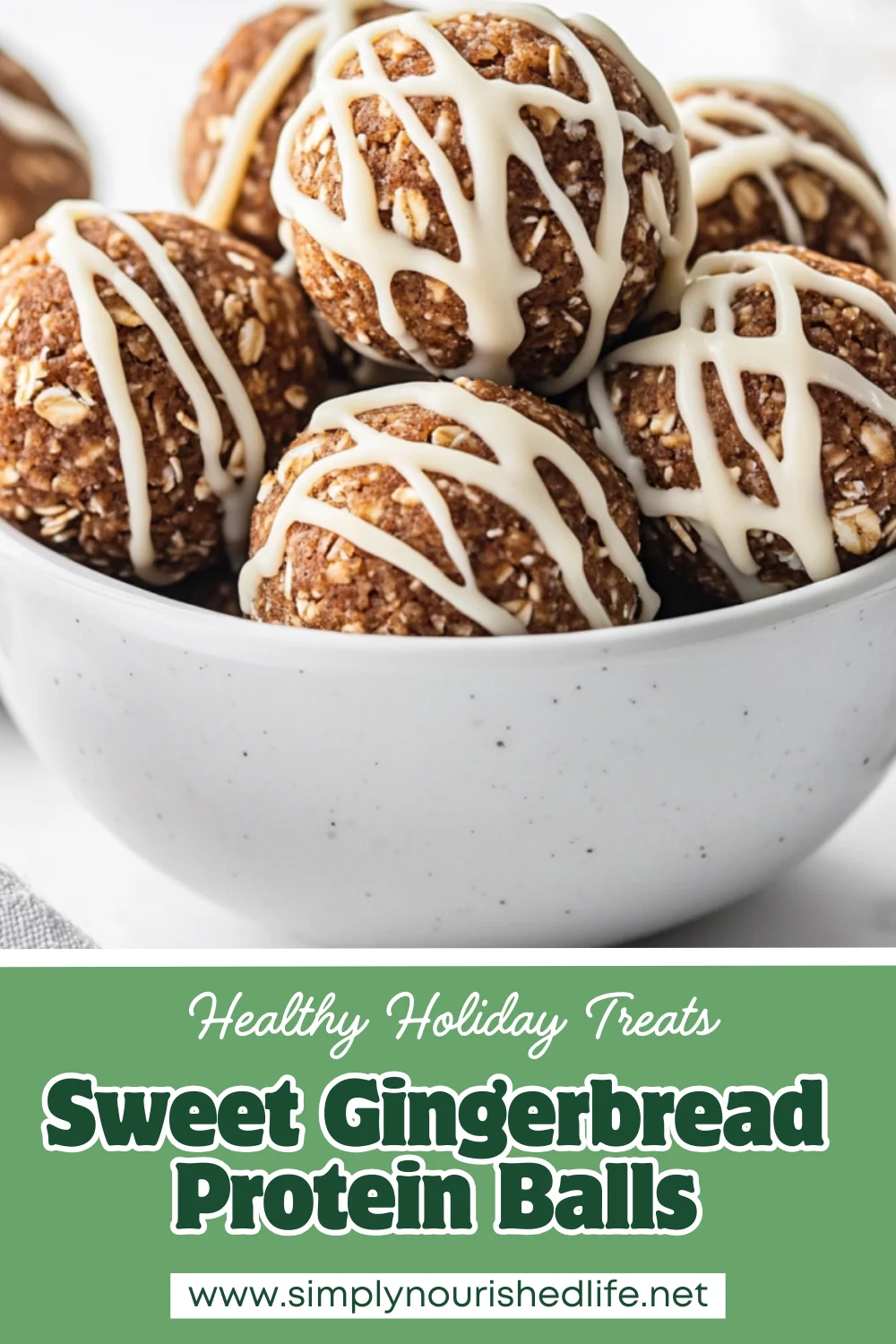 Healthy Gingerbread Protein Balls For A Perfect Snack 1 Gingerbread Protein Balls