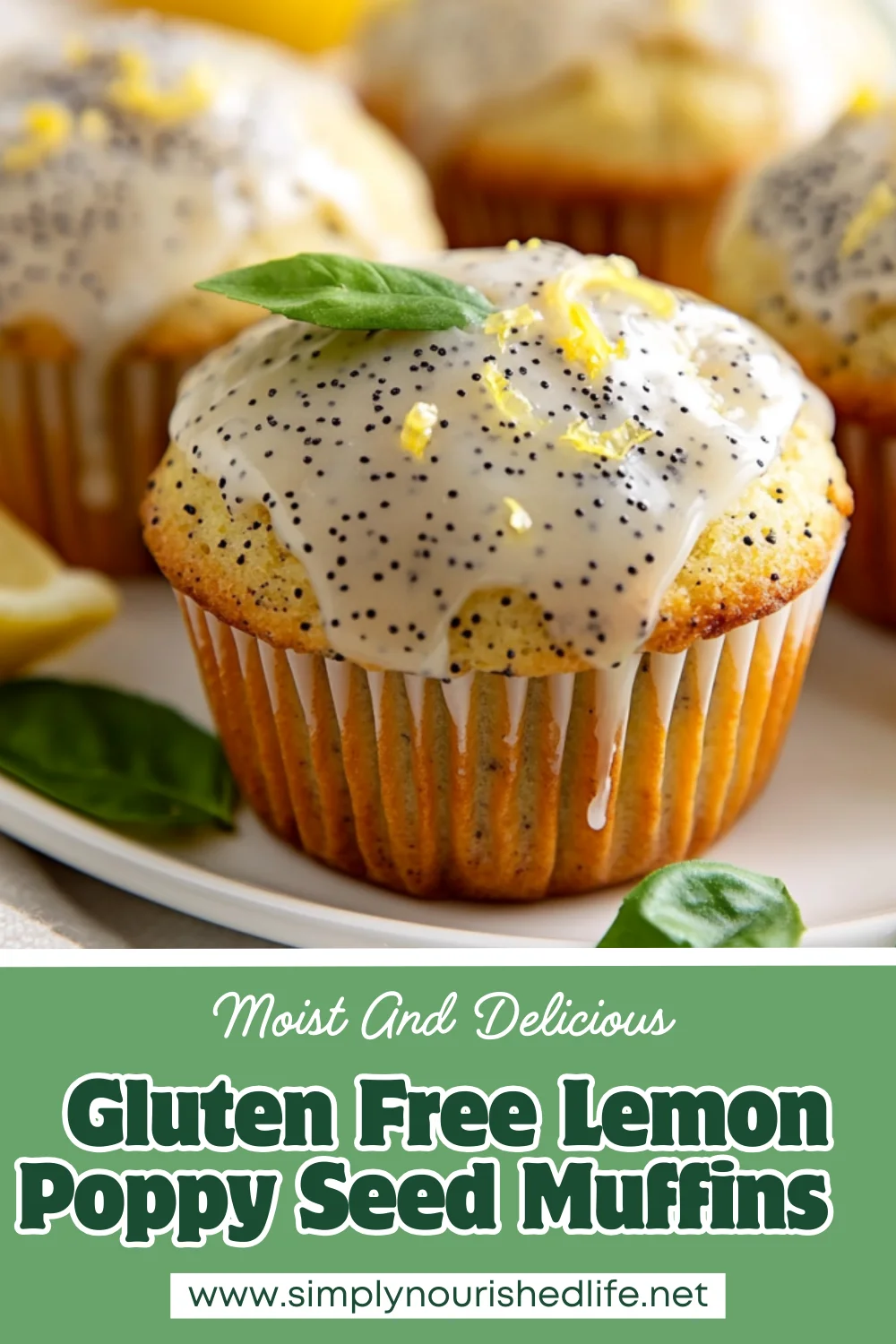 Gluten Free Lemon Poppy Seed Muffins Recipe: Healthy, Easy, Delicious 1 Gluten Free Lemon Poppy Seed Muffins