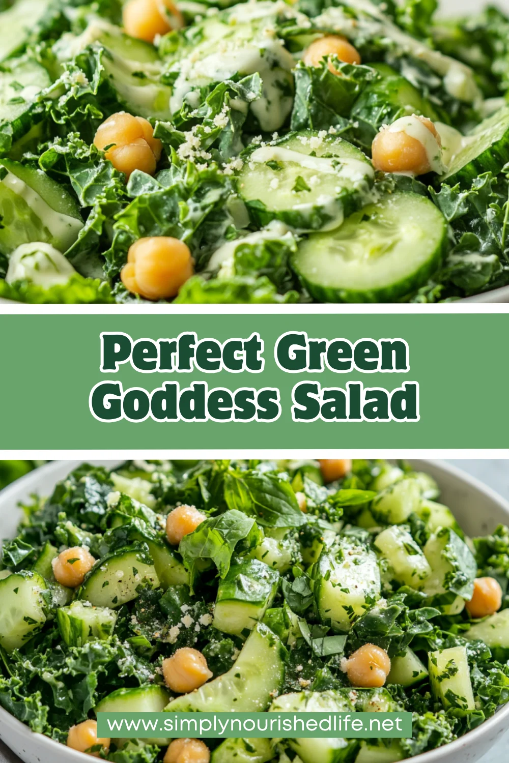 Green Goddess Salad: Easy, Healthy Recipe Packed With Flavor 1 Green Goddess Salad