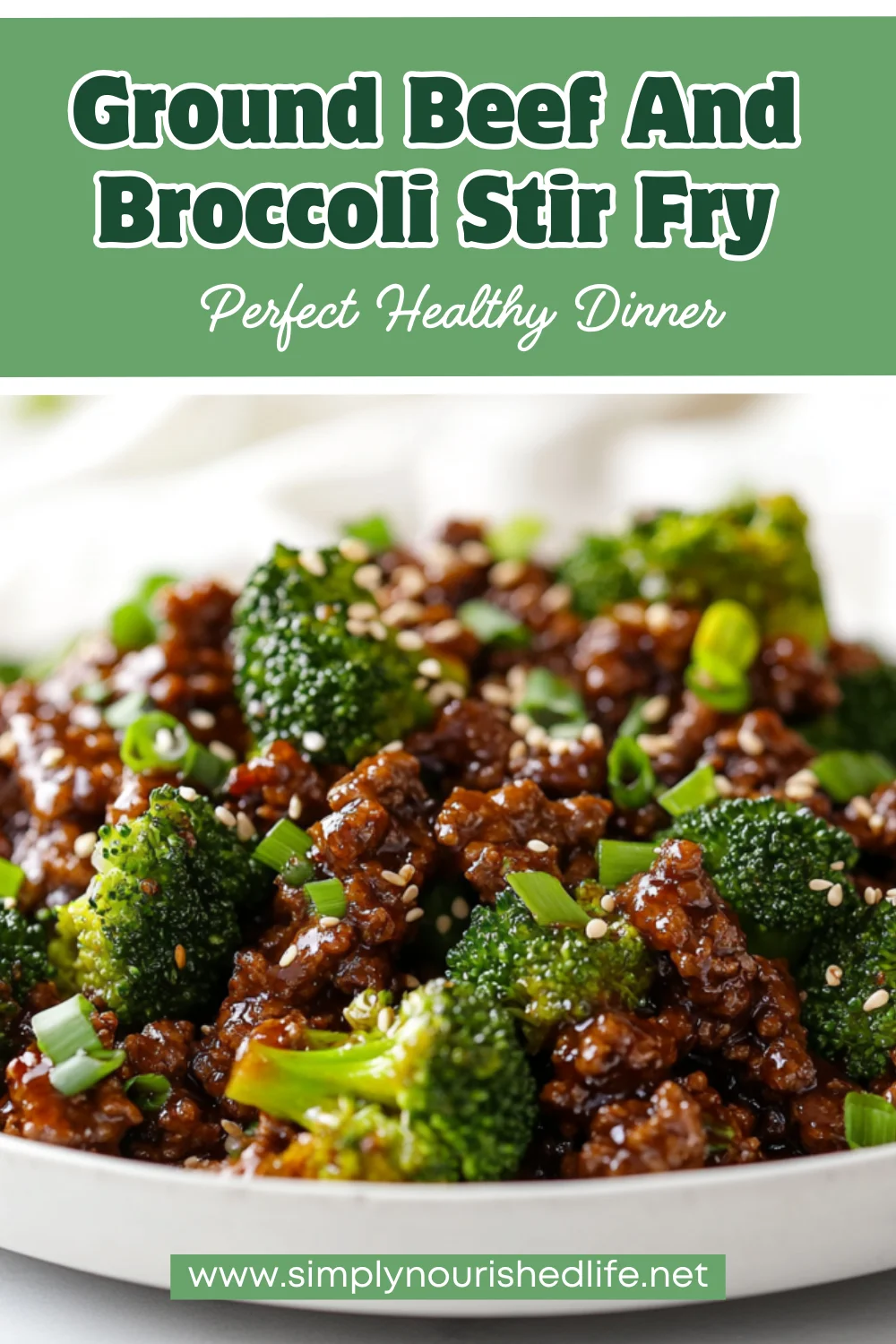 Ground Beef And Broccoli Stir Fry For A Healthy, Quick Dinner 1 Ground Beef And Broccoli Stir Fry