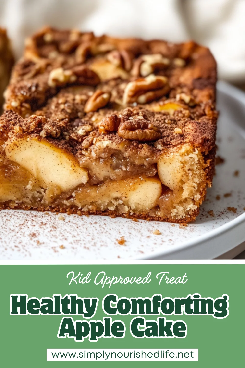 This Healthy Apple Cake Is Full Of Flavor And Good-For-You Ingredients 1 Healthy Apple Cake