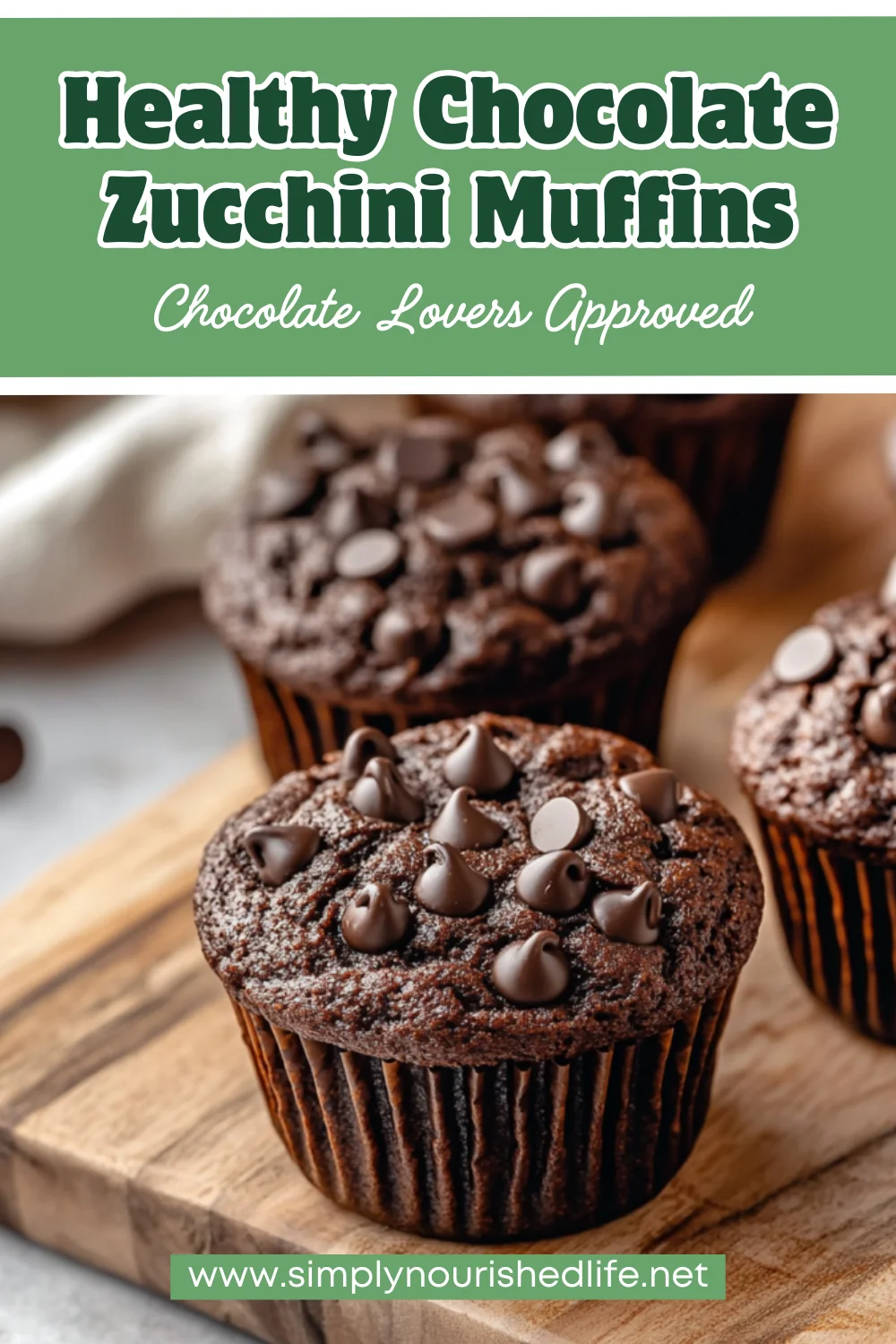 Healthy Chocolate Zucchini Muffins: Easy, Gluten-Free Recipe 1 Healthy Chocolate Zucchini Muffins