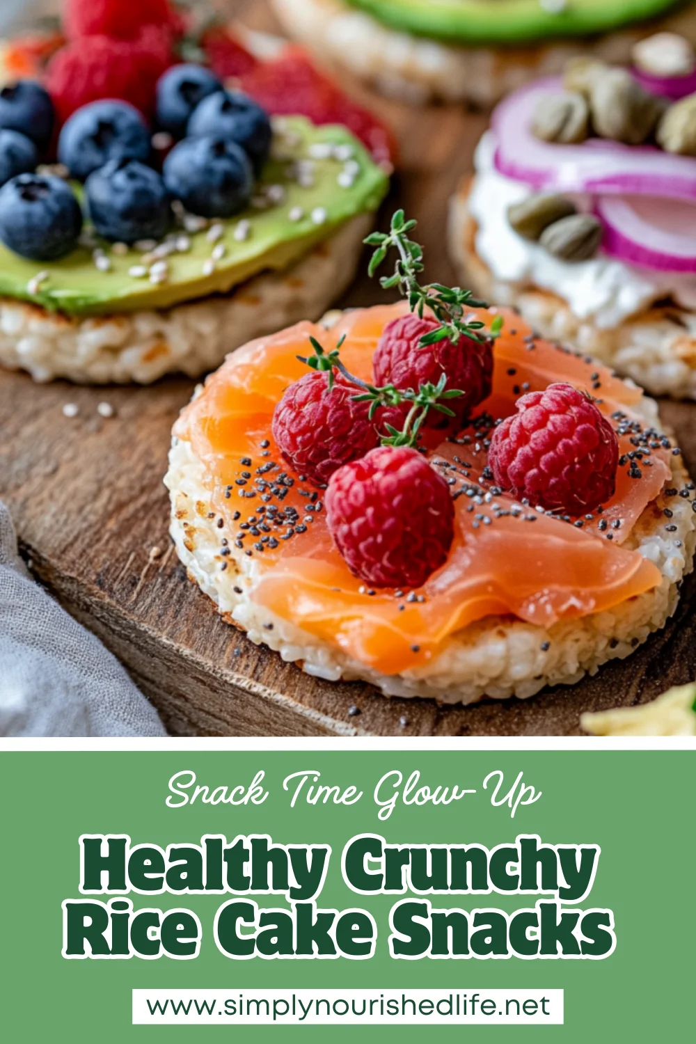 Healthy Rice Cake Snacks