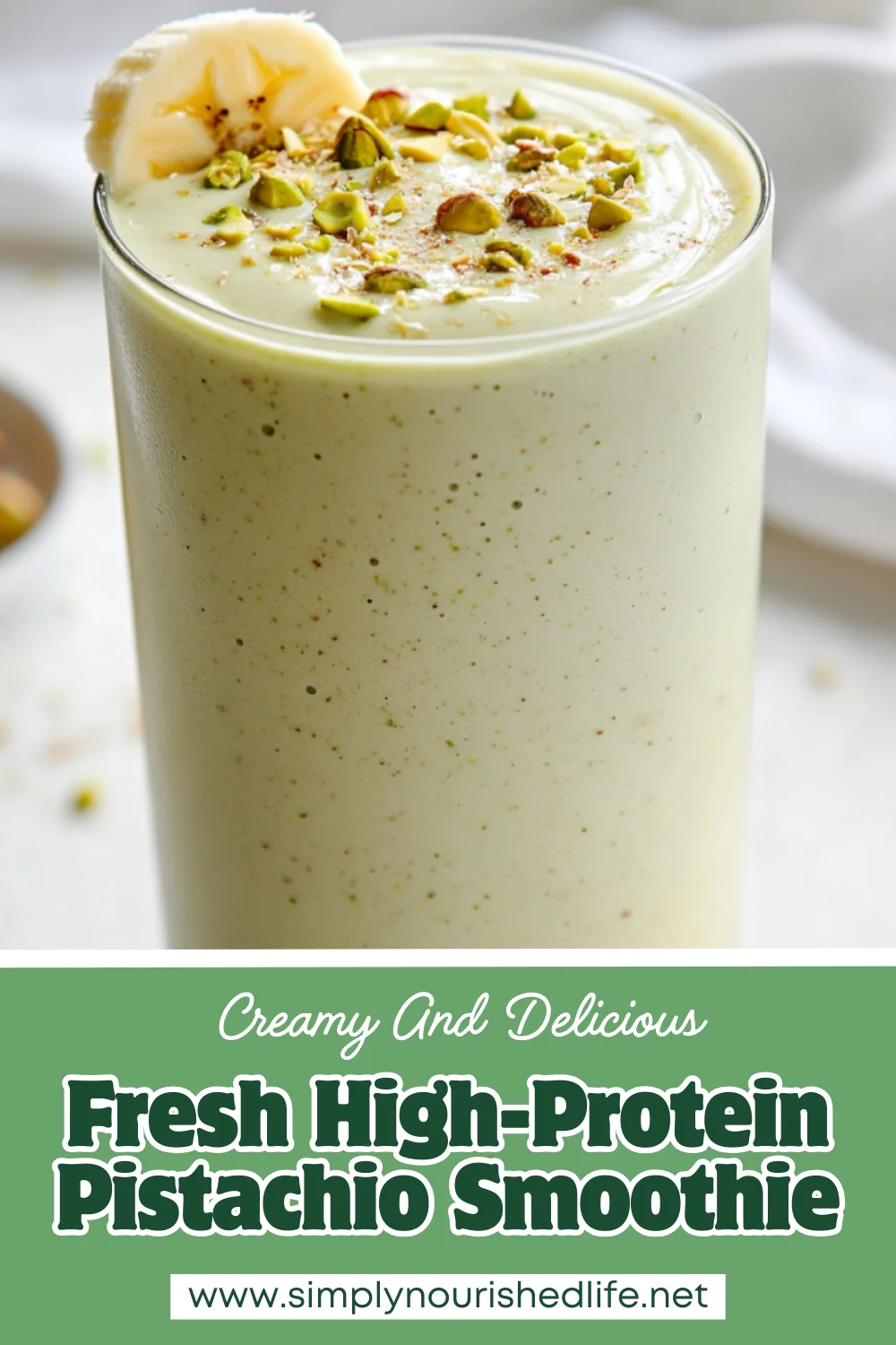 High-Protein Pistachio Smoothie: The Perfect Healthy Boost 1 High-Protein Pistachio Smoothie