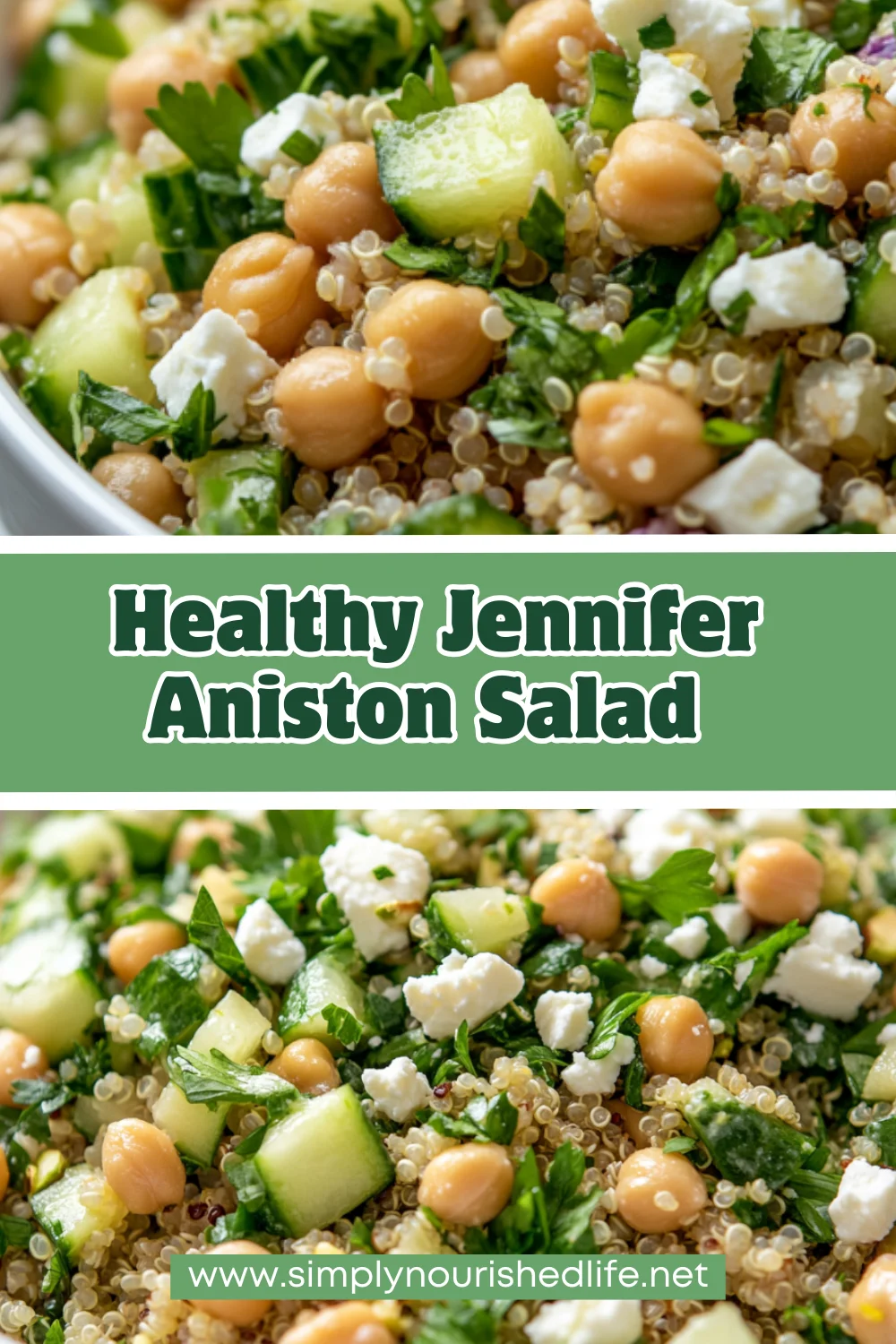 Jennifer Aniston Salad: A Nutritious Mediterranean Quinoa Salad 1 Jennifer Aniston Salad