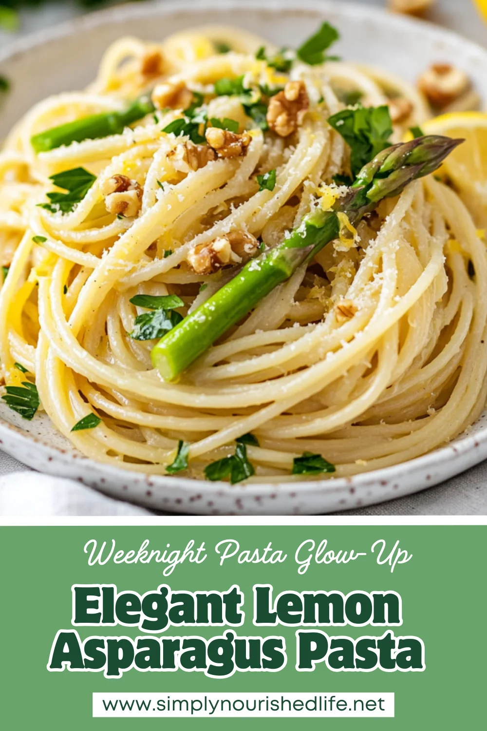 Lemon Asparagus Pasta