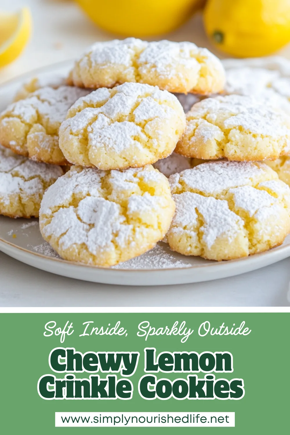 The Best Lemon Crinkle Cookies Recipe For Soft And Tangy Perfection 1 Lemon Crinkle Cookies