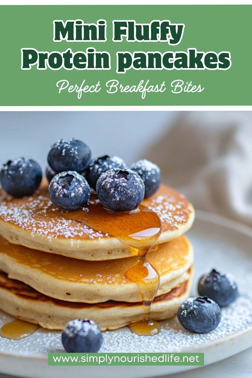 Mini Protein Pancakes
