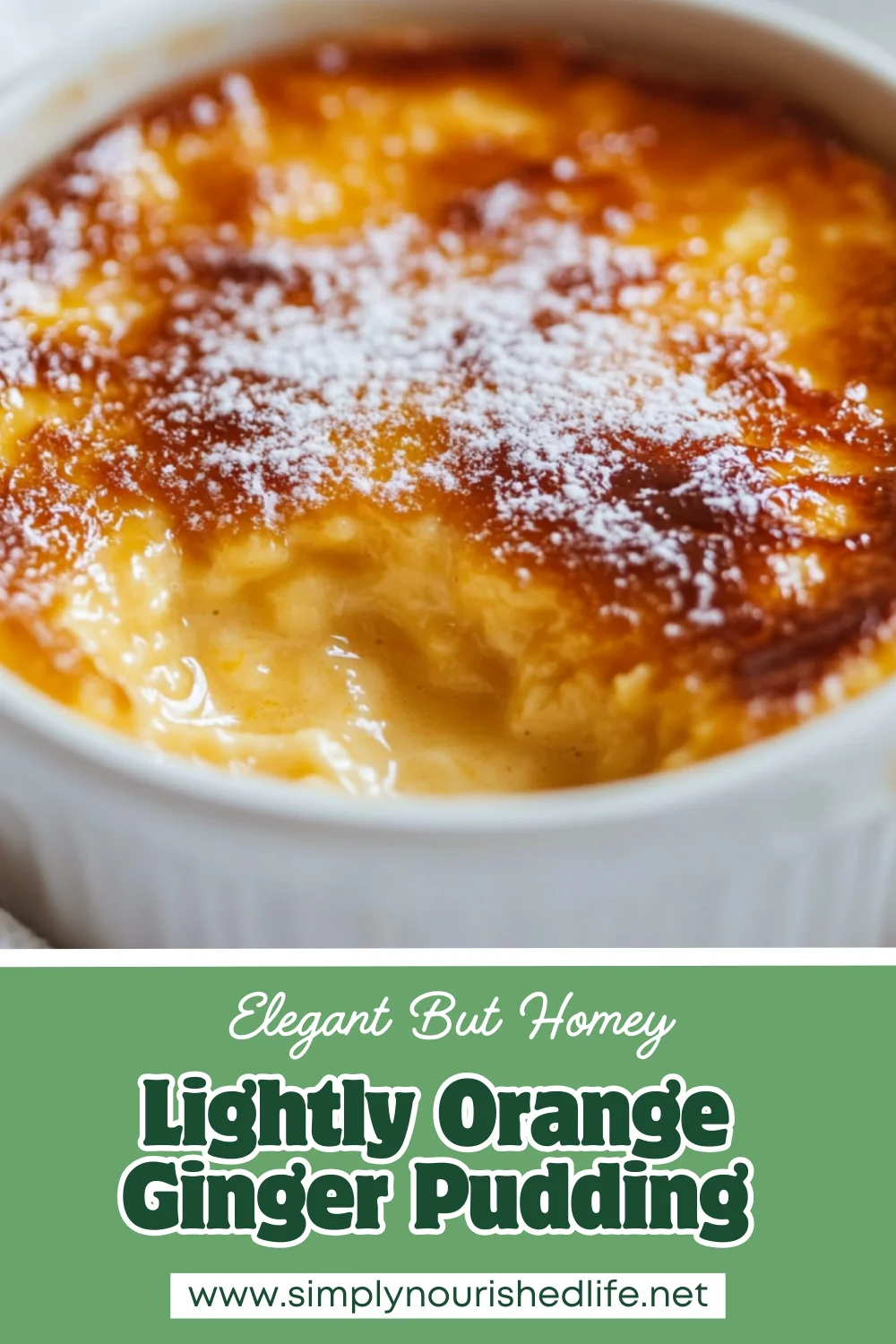Orange Ginger Self-Saucing Pudding: A Healthy, Zesty Dessert 1 Orange Ginger Self-Saucing Pudding